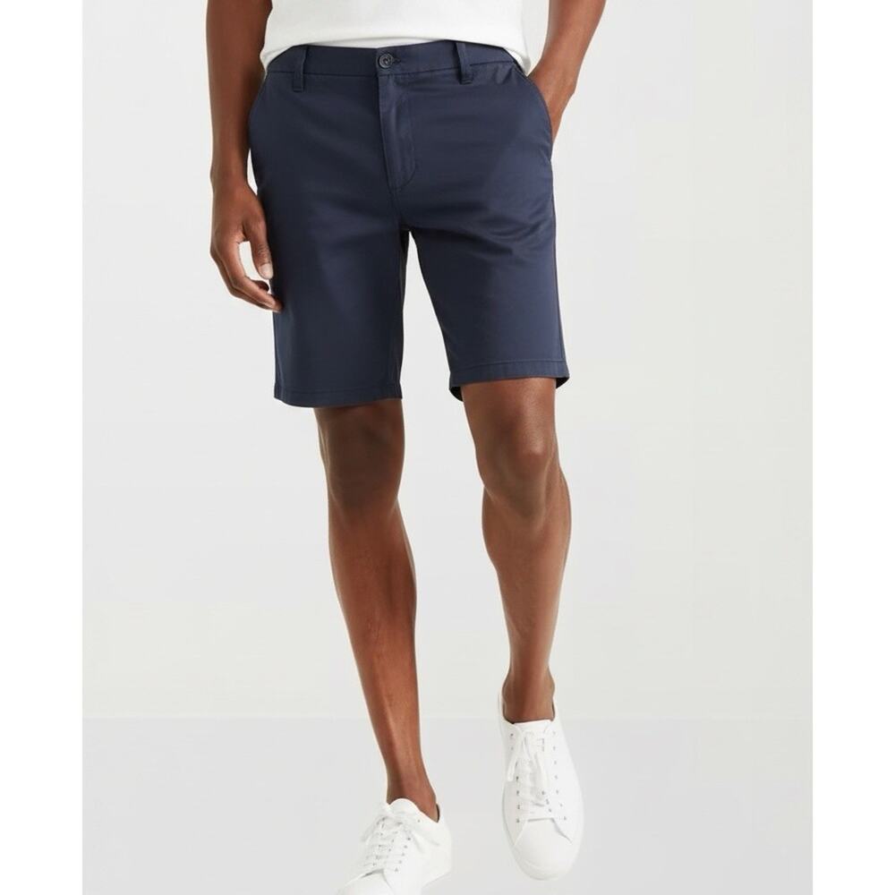 Dockers Classic Chino Perfect Shorts Mens size 44, Navy BlueBelt Loops, Pockets. - Picture 3 of 3
